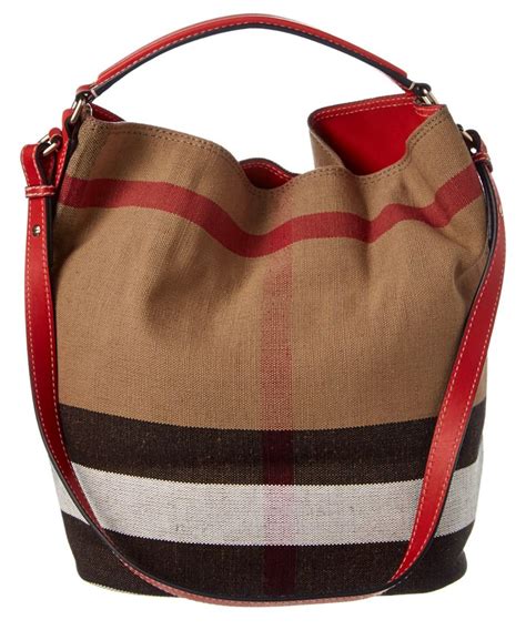 burberry medium ashby shoulder bag red